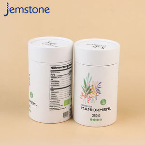 Emballage cylindrique biodégradable de qualité alimentaire pour les produits de la gamme bébé, poudre, thé, café en grains, tube en papier kraft - Product Image 2