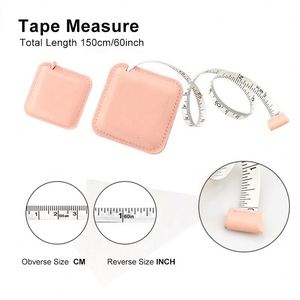 เทปวัดแบบม้วนหนัง PU สีตามสั่ง พร้อมระบบล็อคอัตโนมัติ ขนาด 1.5 ม. 60 นิ้ว 2 ม. 78 นิ้ว ของขวัญส่งเสริมการขาย - Product Image 3