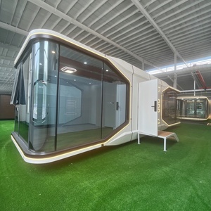 Las Innovadoras Cabañas Modulares Prefabricadas Tipo Apple Ofrecen una Solución para las Necesidades de Alojamiento Moderno y Eco-turístico. - Product Image 1