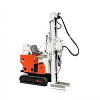 Foreuse d'exploration sur chenilles portable de 20 m, diesel hydraulique, pour carottage diamanté et échantillonnage de sol, modèle BZ-20TL, géotechnique YJC