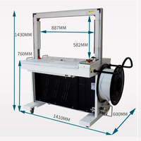 Machine de cerclage automatique Bande PP Bande Polyester Boîte en acier Carton Machines