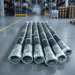 Bulk Handling Cement <b>Rubber</b> Suction hose Spiral Wire Reinforced NBR <b>Rubber</b> Hose for Cement Suction Bulk Handling - Product Image 2