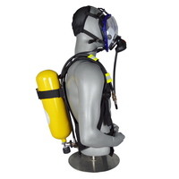 Appareil respiratoire à air comprimé pour pompiers de vente directe d'usine SCBA avec respirateur à cylindre en acier