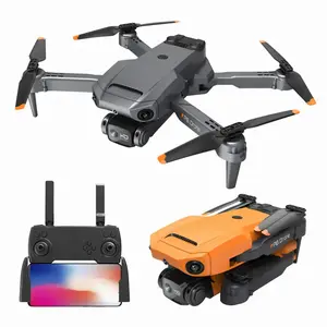 Dobrável P8 Drone voando Four-Way Laser Obstáculo Evitar mini rc drone brinquedos Para Crianças Com câmeras duplas 4k droon