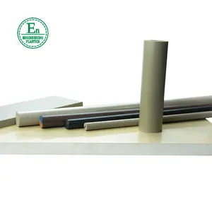 Custom 100% virgin material high density peek round bar stick plastic black PEEK Sheet / Rod / Tube