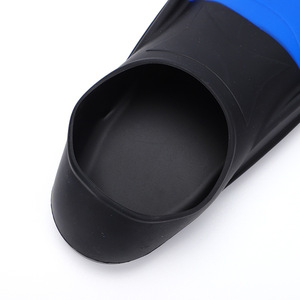 Dive Flippers Swimming Training Fins Full Foot Food Grade Silicone Red Adult Freestyle Equipment - Product Image 4