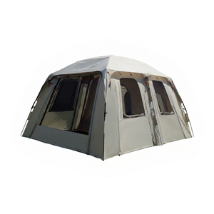 Carpa de Camping Camptown ANDES para 4-5 Personas, de una Sola Capa, Impermeable, de Tela Tafetán, para las Cuatro Estaciones, Tipo Extendido, con un Dormitorio - Product Image 1