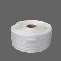 Rollo de Fleje de Polipropileno Blanco para Atado de Carga, Banda de Embalaje Resistente