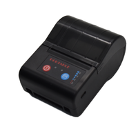 Printer Label portabel Mini 80mm 203dpi, Printer tanda terima termal Bluetooth, Printer tiket kecil