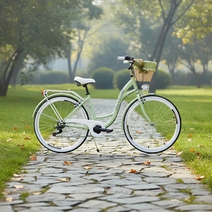 Vélo de <span class=keywords><strong>ville</strong></span> classique <span class=keywords><strong>hollandais</strong></span> pour femmes adultes BKS 2022, 28 pouces, fourche en acier, 7 vitesses, vélos pour femmes - Product Image 6