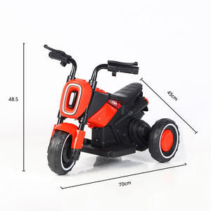 Motocyclettes électriques pour enfants, tricycles, jouets pour enfants, garçons et filles, bébés, voitures à pousser, batteries rechargeables, <span class=keywords><strong>plastique</strong></span>, 1-3 ans - Product Image 4