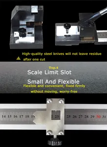 מכונה ידנית קמטים קמטי מטריקס חותך עבור מת חיתוך כלים