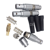 Connecteur FGG 00B prise droite 2 3 4 prise d'aviation 5 broches pour câble de diamètre 3.2-4.2mm