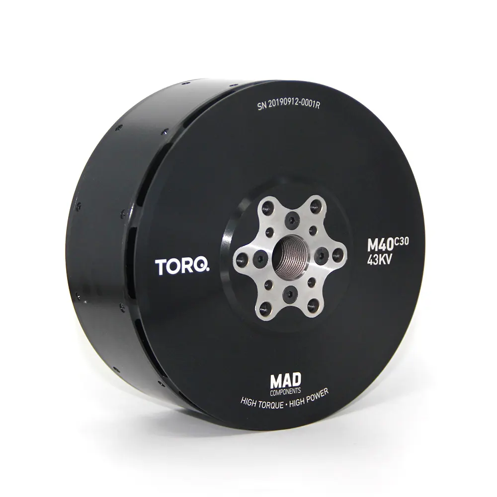 MAD M40 C30 PRO 43KV high thrust and powerful brushless drone motor for agriculture multirotor with 47X13.1 IN PROP
