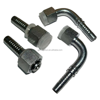 Tuyau hydraulique en acier au carbone haute pression et raccord de type sertissable pour tuyau d'huile hydraulique