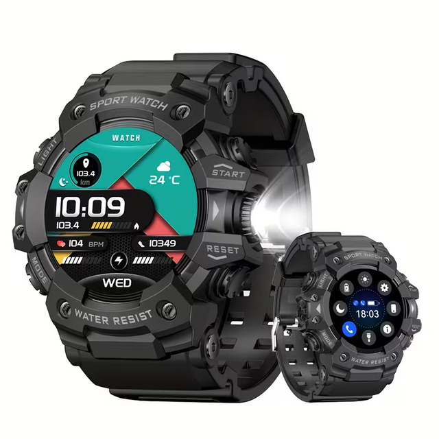 Wholesale Price Smartwatch Waterproof IP68 SOS BT Calling Healthy Heart Rate Watches Multi-sports Mode Pedometer Smart Watches