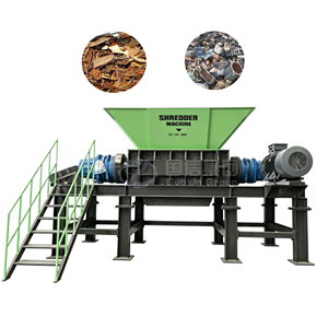 Trituradora de doble eje de venta directa de fábrica, máquina trituradora de residuos metálicos industriales, trituradora de chatarra metálica - Product Image 1