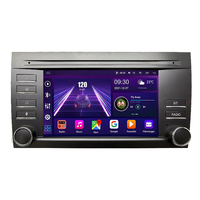 Vente en gros d'un système de navigation automobile Android 7 pouces tout-en-un avec boutons, caméra de recul et CarPlay pour Porsche Cayenne