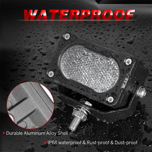 Lumière <span class=keywords><strong>de</strong></span> travail LED à angle lumineux super large <span class=keywords><strong>de</strong></span> 3 pouces 20W, diffuse, pour camions, remorques, tracteurs, voiturettes <span class=keywords><strong>de</strong></span> <span class=keywords><strong>golf</strong></span>, véhicules, lumière <span class=keywords><strong>de</strong></span> scène - Product Image 4