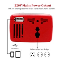 Inversor de corriente para coche de 150W USB DC 12V a AC 220V 110V para encendedor de cigarrillos 12-24V Compatibilidad de voltaje