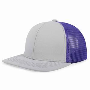 หมวกแก๊ปเบสบอลตาข่ายแบบ Snapback รุ่น 1024 ปักลาย 3 มิติ แบบกำหนดเอง วัสดุโพลีเอสเตอร์ สำหรับธุรกิจและคุณพ่อ - Product Image 1