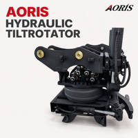 Poignées hydrauliques robustes pour excavatrices avec griffes intégrées