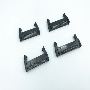 <strong>Box</strong> <strong>Header</strong> <strong>with</strong> <strong>Latches</strong> Right Angle Dip Type Shrouded <strong>Header</strong> - Product Image 4