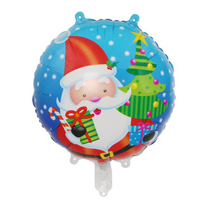 Nouveau <span class=keywords><strong>Noël</strong></span> Décoratif En Aluminium <span class=keywords><strong>Film</strong></span> Ballon 18 pouces <span class=keywords><strong>Père</strong></span> <span class=keywords><strong>Noël</strong></span> Arbre Bonhomme De Neige Flottant Boule Ronde En Aluminium feuille Ballon - Product Image 6
