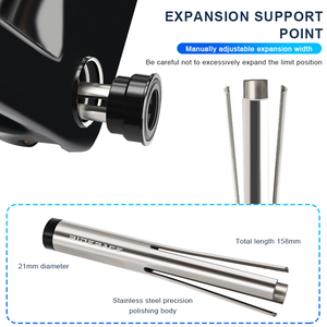 Herramienta de extracción de rodamientos a presión de bicicleta RIDERACE, removedor de copa de soporte inferior BB para BB86 PF30 BB92, herramientas de reparación de bicicletas - Product Image 2