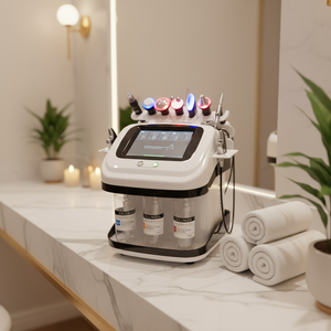 Appareil de microdermabrasion de haute qualité pour le raffermissement et la revitalisation de la peau, nettoyage en profondeur, soin aqua peel, machine à jet d'oxygène. - Product Image 1