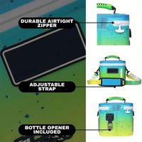 Mochila Nevera Aislada Grande Personalizada Directo de Fábrica, Impermeable, a Prueba de Fugas, para Viajes al Aire Libre, Picnic, Bolsa de Hielo