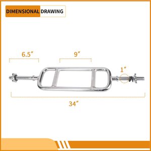 <span class=keywords><strong>Barra</strong></span> de Pesas Hexagonal Personalizada <span class=keywords><strong>con</strong></span> Diseño Curvo para <span class=keywords><strong>Curl</strong></span> de Bíceps, <span class=keywords><strong>Curl</strong></span> de Hombros y Tríceps, para Gimnasio o Casa - Product Image 2