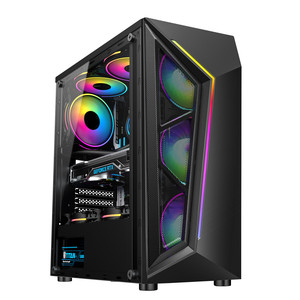 Latest Tower ATX Case Desktop Cabinet Gamer Gaming PC Cabinet Aluminum Itx Computer Case