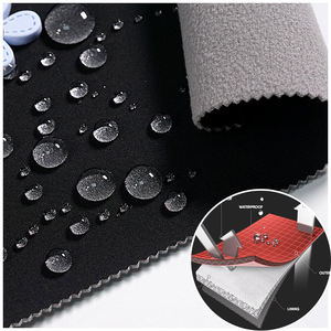 HIRBGOD Ropa impermeable de lluvia de manga larga para hombre Mantener el calor en invierno Fleece Ciclismo Jersey Chaqueta a prueba de viento <span class=keywords><strong>Maje</strong></span> Camisa de lana - Product Image 4