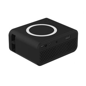 Proyector LED con USB, Mini Proyector Portátil, Control Remoto, Proyector de Películas para Interiores/Exteriores, Duplicación de Pantalla Inalámbrica y por Cable - Product Image 3