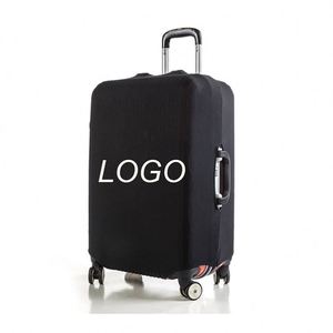 Factory Price Wholesale Travel Custom Blank Sublimation Spandex Polyester Elastic <b>Suitcase</b> Protective Luggage Cover - Product Image 5