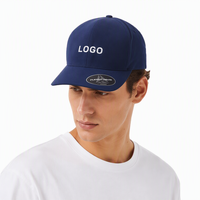 Casquettes de baseball sportives en coton Dobby de haute qualité, unisexe, à visière incurvée, chapeau de sport, logo personnalisé, broderie 3D