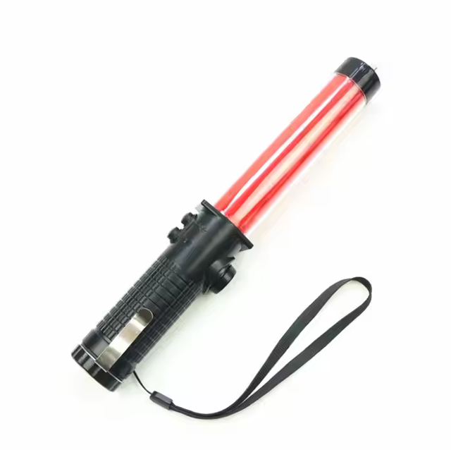 Manufacture Price Led Flashlight Baton Flash Warning Traffic Wand Baton Light