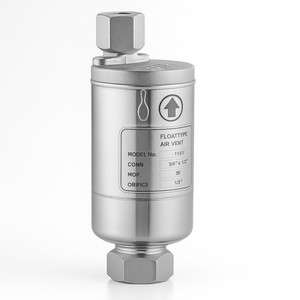 BOWLING 11AV OEM Válvula de flotador de bola de acero inoxidable para aire y gas, trampa de vapor de alta presión DN25, instalación vertical, hidráulica, serie 16AV/32AV - Product Image 2