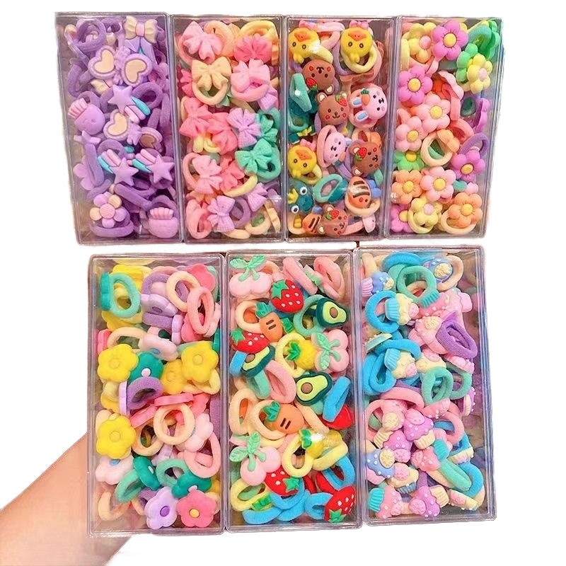 20PCS BOX Children s Rubber Bands