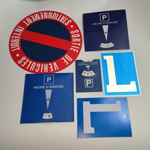 15*15cm Parking Horloge Papier Parking <span class=keywords><strong>Disque</strong></span> P-Plaques Parking Minuterie <span class=keywords><strong>Autocollant</strong></span> <span class=keywords><strong>De</strong></span> Voiture 12 Ans Usine Peut Client - Product Image 2