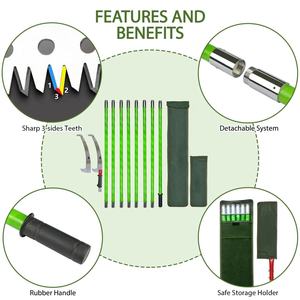 8 mét cực thấy dài đạt xử lý có thể tháo rời Ánh sáng trọng lượng vườn tay cắt tỉa pruner công cụ cắt cây pruner cực thấy - Product Image 4