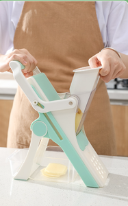 Rebanador de Carne Manual 2025, Rallador Ajustable, Herramienta para Cortar Verduras, Rebanador Multifuncional - Product Image 6