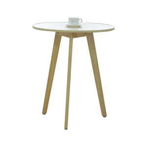 Table basse ronde en bois bon marché, style nordique, table basse ronde moderne, style moderne minimaliste, table à thé de designer moderne - Product Image 4