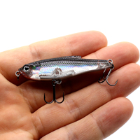 AOCLU Appât Dur 48mm 4.3g Minnow Wobbler Leurre De Pêche Basse Eau Salée Fraîche VMC Crochets Mini Naufrage Crayon Leurre Bâton