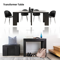 Ensemble de table compact pour un usage quotidien et transformable en configuration de salle à manger complète pour les invités, offrant des sièges flexibles pour toutes les occasions