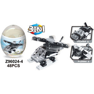 Bloques de construcción <span class=keywords><strong>3</strong></span> en 1 para niños, coche de tráfico, ciudad, Puzzle, DIY - Product Image 4