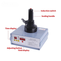 Scelleuse à induction électrique semi-automatique DCGY-F200 pour bouteilles, scelleuse thermique portable en aluminium pour produits chimiques, cosmétiques, vêtements