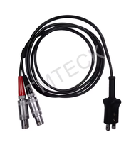 Câble ultrasonique fabriqué par TMTeck, compatible avec le style LEMOs 00 Plug et le câble Lemos 01 SEKG2