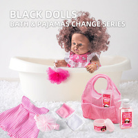 Poupée personnalisée pour bébé, ensemble de poupées noires afro-américaines pour filles, vente pour enfants